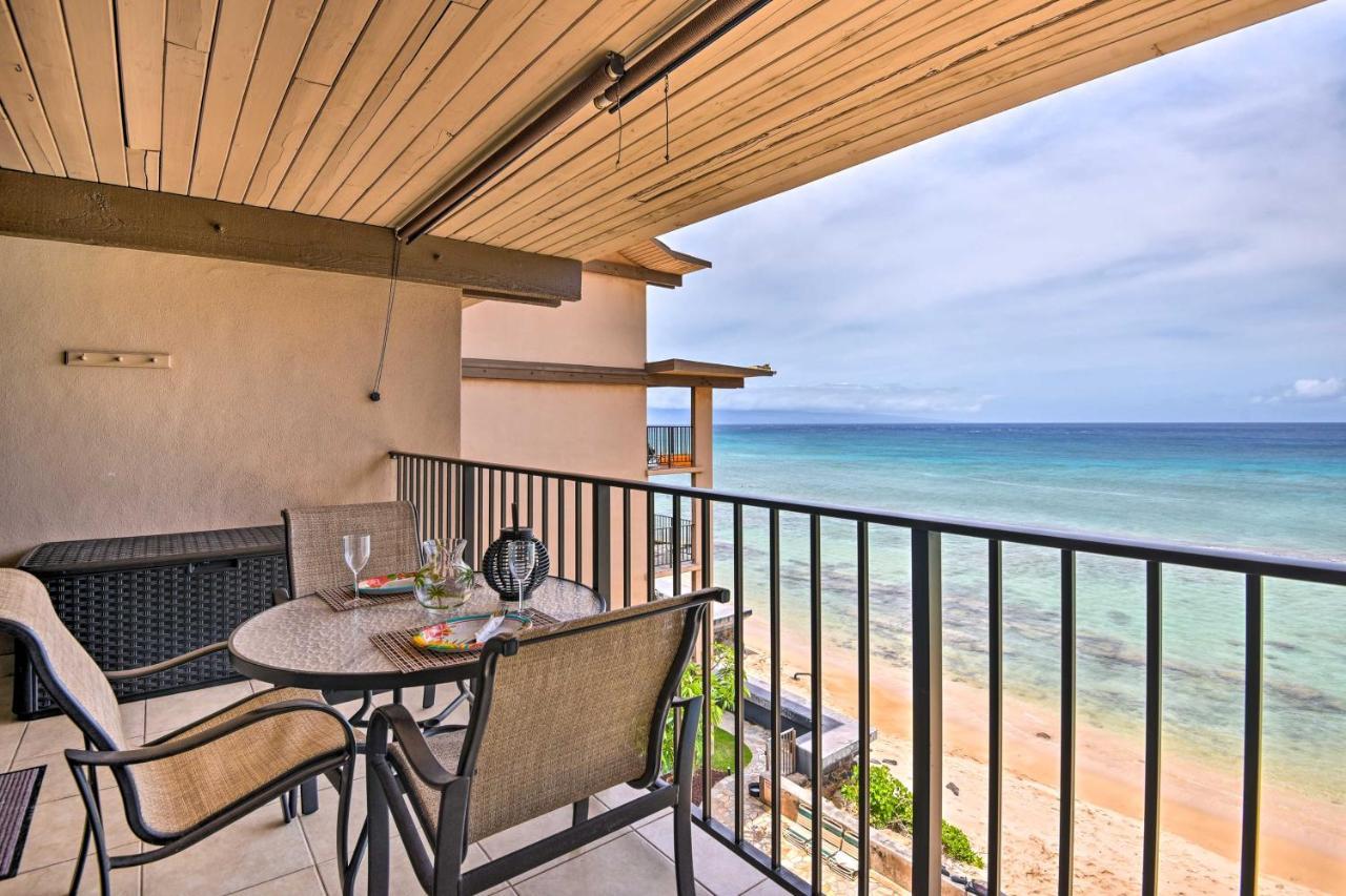 Beachfront Lahaina Condo - Featured On Hgtv! Kahana ภายนอก รูปภาพ