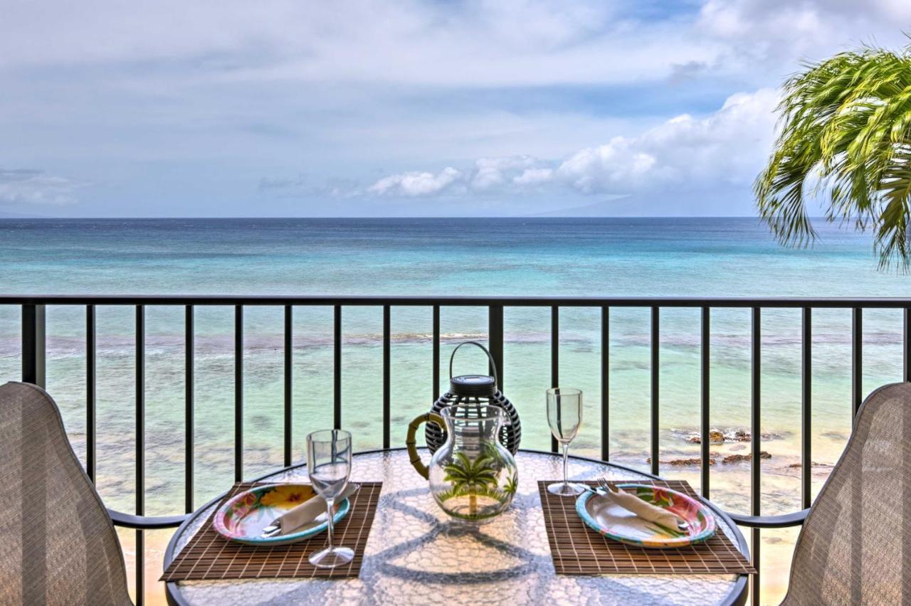 Beachfront Lahaina Condo - Featured On Hgtv! Kahana ภายนอก รูปภาพ