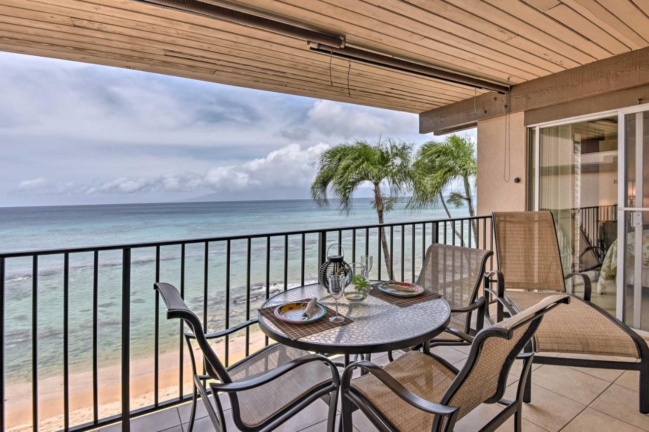 Beachfront Lahaina Condo - Featured On Hgtv! Kahana ภายนอก รูปภาพ